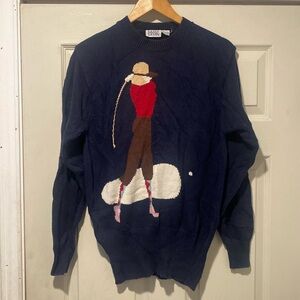Vintage Leon Levin Golf Sweater - Size M